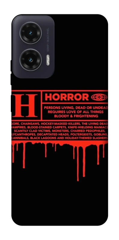 Чехол на Motorola Moto G35 Horror Halloween фото 1 из 1