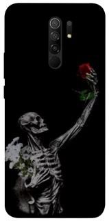 Чохол на Xiaomi Redmi 9 Skeleton vs Rose фото 1 з 1