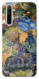 Чехол на Realme 6 Van Gogh collage фото 1 из 1