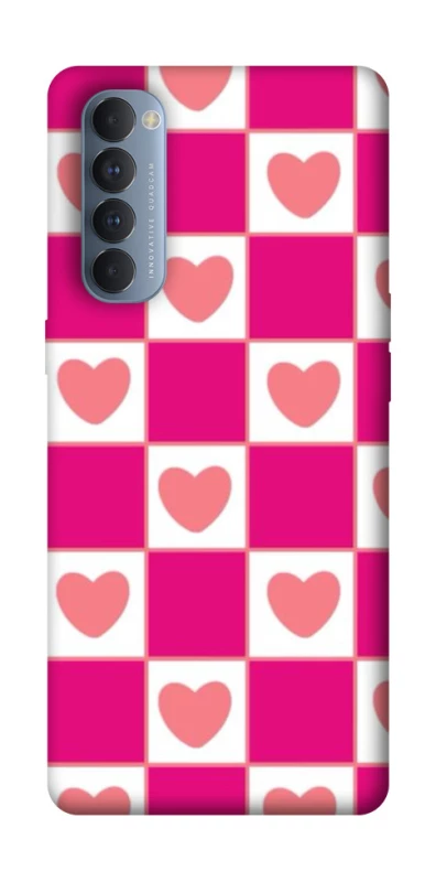 Чехол на Oppo Reno 4 Pro Chess heart фото 1 из 1