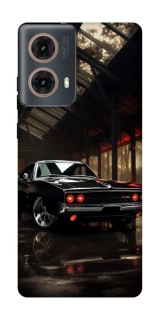 Чохол на Motorola Moto G85 Black classic car фото 1 з 1