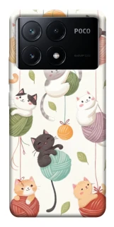 Чохол на Xiaomi Poco X6 Funny Kittens фото 1 з 1