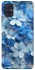 Чехол на Samsung Galaxy A51 Синие цветы фото 1 из 1