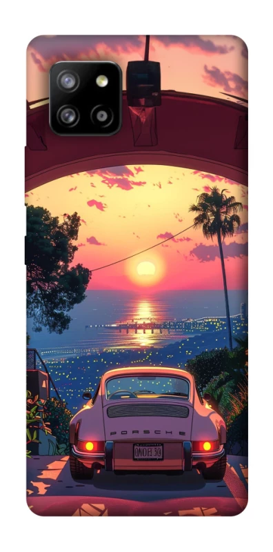 Чохол на Samsung Galaxy A42 5G Porsche at sunset фото 1 з 1