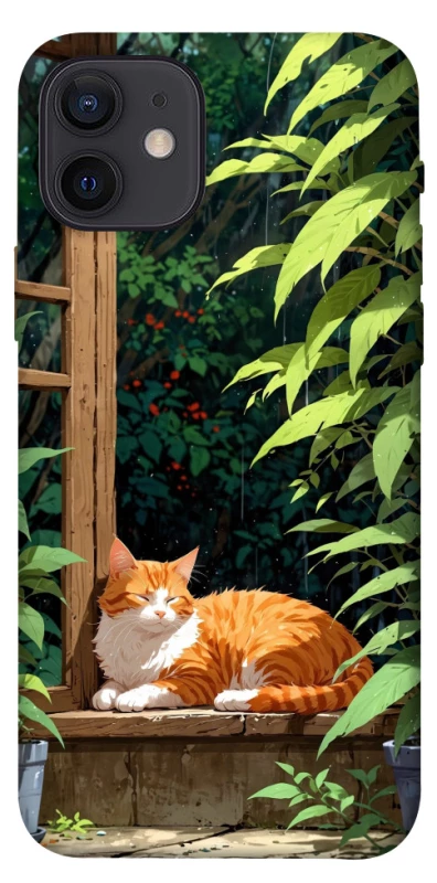 Чохол на Apple iPhone 12 (6.1") red cat фото 1 з 1