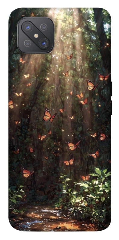 Чехол на Oppo A92s butterfly фото 1 из 1