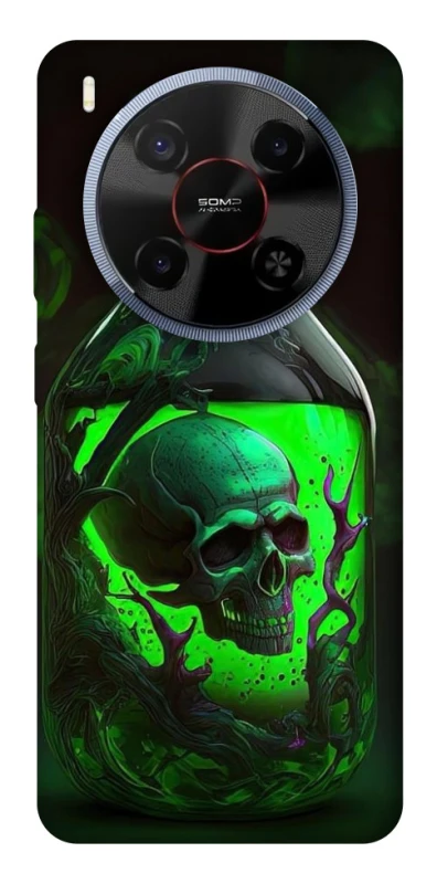 Чехол на ZTE Blade V70 Max Skull bottle фото 1 из 1