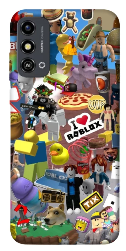 Чохол на ZTE Blade A53 Roblox collage ver.5 фото 1 з 1