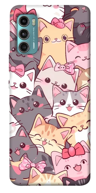 Чохол на Motorola Moto G60 Cute Cat фото 1 з 1