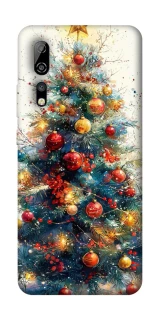 Чехол на ZTE Axon 10 Pro Новогодний v36 фото 1 из 1