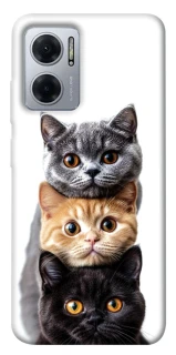 Чохол на Xiaomi Redmi Note 11E Гарні котики фото 1 з 1