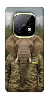 Чехол на Realme Narzo 70 Turbo Слон защитник фото 1 из 1