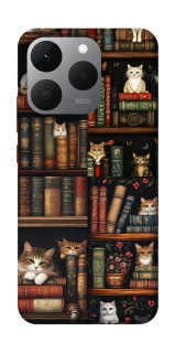 Чохол на Realme 15T Cats & Books фото 1 з 1