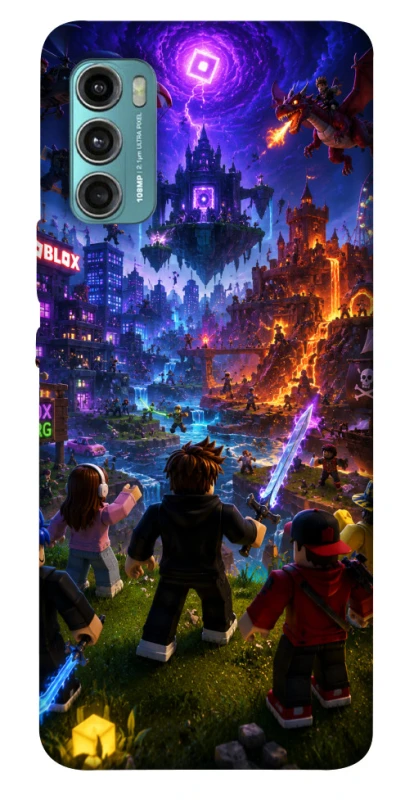 Чохол на Motorola Moto G60 Roblox aesthetics ver.12 фото 1 з 1