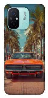 Чехол на Xiaomi Redmi 12C / Poco C55 Tropical car фото 1 из 1