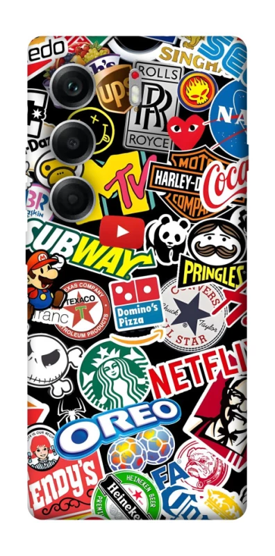 Чехол на Tecno Camon 40 brands фото 1 из 1