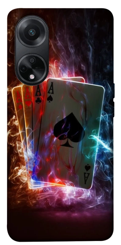 Чехол на Oppo A58 4G Каре фото 1 из 1