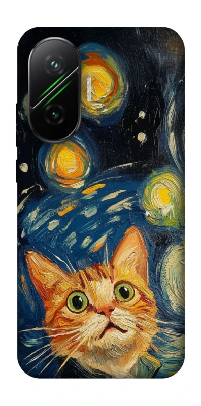Чохол на Xiaomi Poco F7 paint cat фото 1 з 1