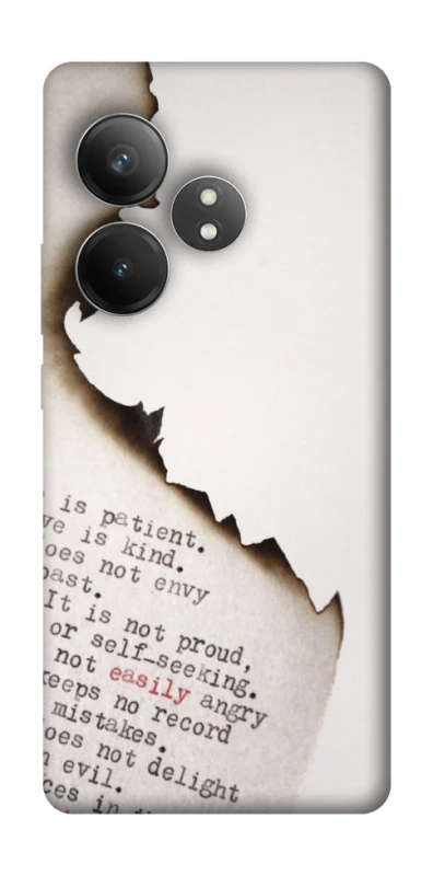 Чохол на Realme GT Neo 6 Вірші фото 1 з 1