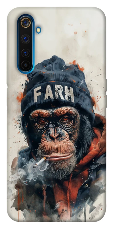 Чехол на Realme 6 Pro Шимпанзе v3 фото 1 из 1