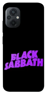 Чехол на Xiaomi Poco M5 Black Sabbath logo ver.1 фото 1 из 1