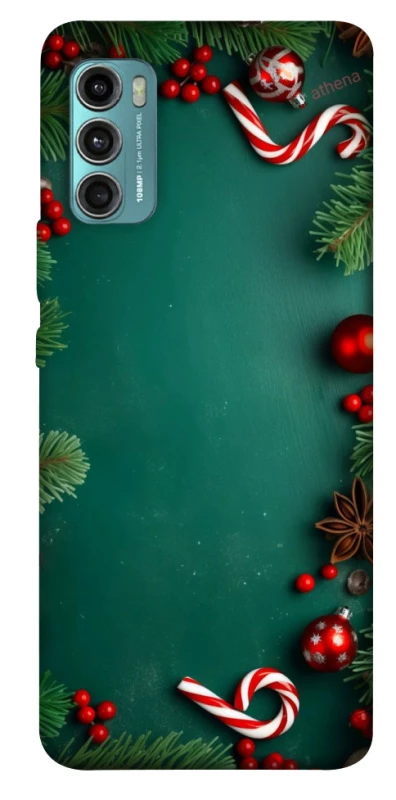 Чохол на Motorola Moto G60 Новорічний v35 фото 1 з 1
