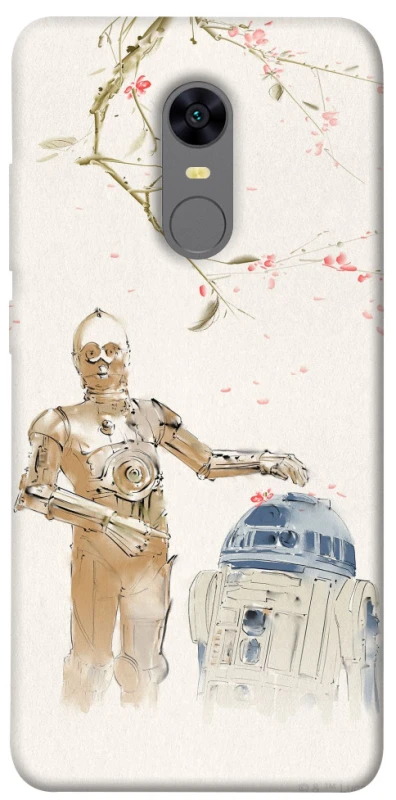 Чохол на Xiaomi Redmi 5 Plus / Redmi Note 5 (Single Camera) Star Wars robots фото 1 з 1