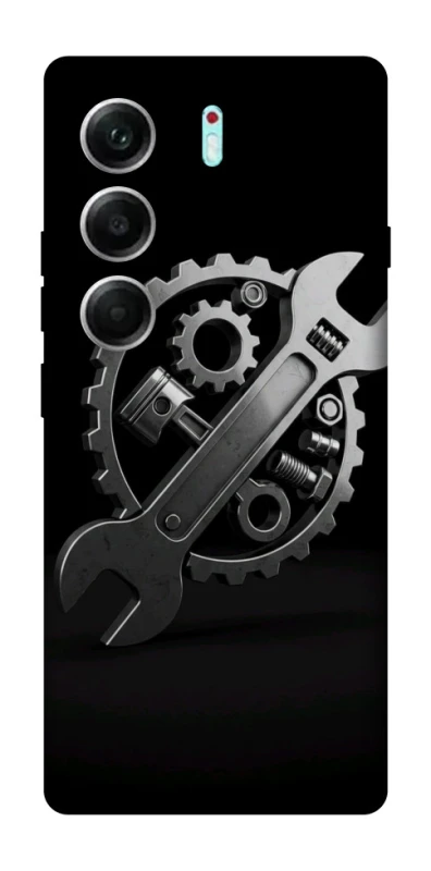 Чохол на Tecno Camon 40 Pro 5G Mechanic v2 фото 1 з 1