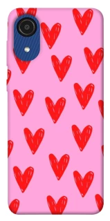 Чехол на Samsung Galaxy A03 Core Red hearts 2 фото 1 Чехол на Samsung Galaxy A03 Core Red hearts 2 фото 1 из 1