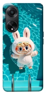 Чехол на Oppo A98 Labubu in the pool ver.2 фото 1 из 1