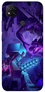 Чохол на Xiaomi Redmi 9C Minecraft dragon фото 1 з 1