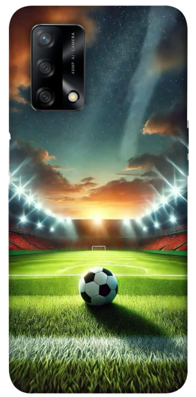 Чохол на Oppo A74 4G Football aesthetic ver.3 фото 1 з 1