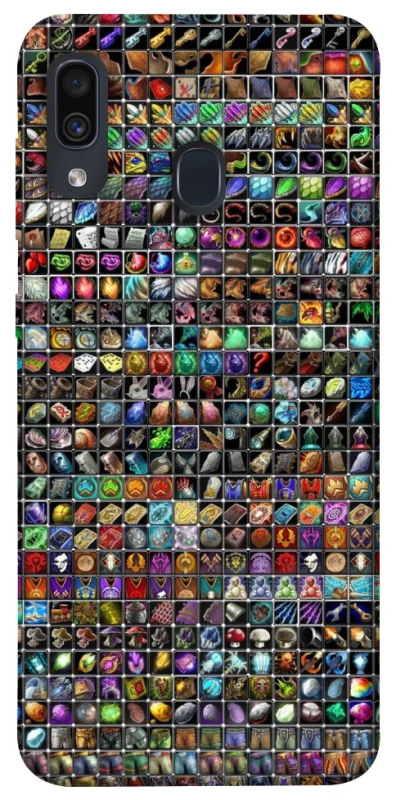 Чохол на Samsung Galaxy A20 / A30 Inventory menu ver.1 фото 1 з 1