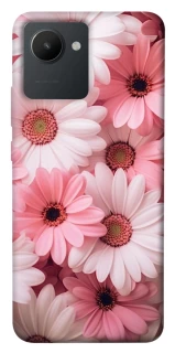 Чехол на Realme C30 Розовые цветы v2 фото 1 из 1