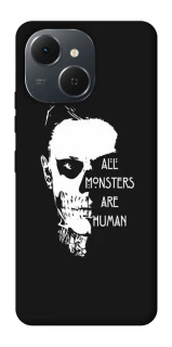 Чохол на TECNO Spark 40C All Monsters are Human фото 1 з 1