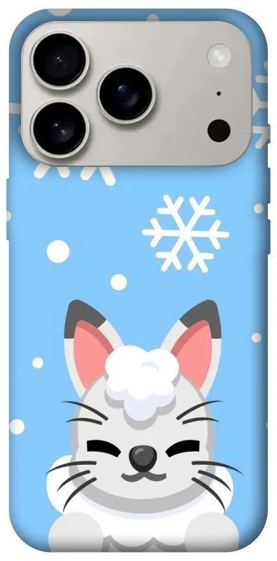Чехол на Apple iPhone 18 Pro Adopt Me Snow Kitty Smile фото 1 из 2