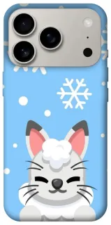 Чехол на Apple iPhone 18 Pro Adopt Me Snow Kitty Smile фото 1 из 2