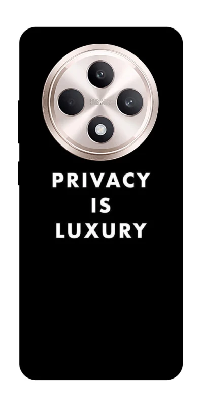 Чохол на Oppo Reno 12 F 4G/5G Privacy is luxury фото 1 з 1