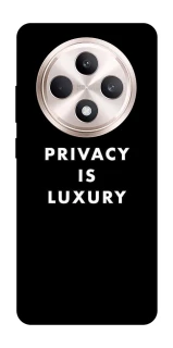 Чехол на Oppo Reno 12 F 4G/5G Privacy is luxury фото 1 из 1
