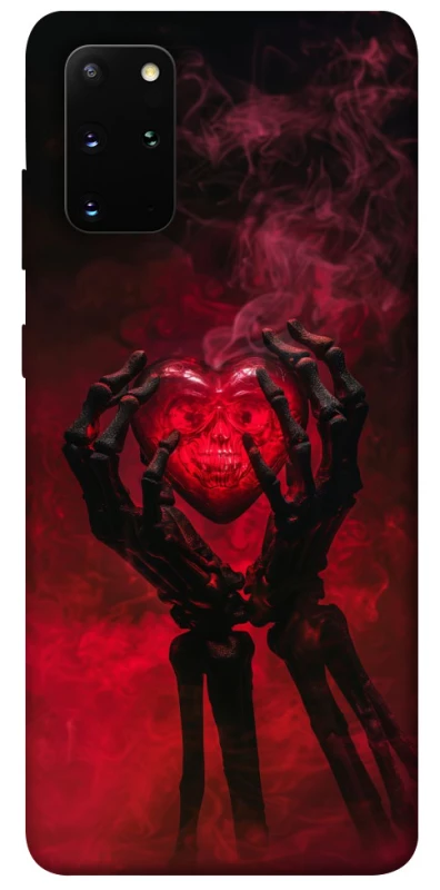 Чохол на Samsung Galaxy S20+ Heart in the hands of a skeleton фото 1 з 1