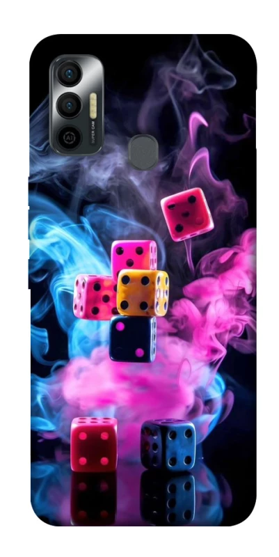 Чехол на TECNO Spark 7 Игральные кости фото 1 из 1