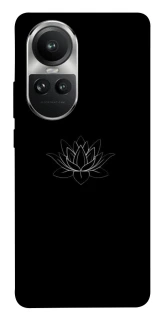 Чохол на Oppo Reno 10 Black Lotus фото 1 Чохол на Oppo Reno 10 Black Lotus фото 1 з 1