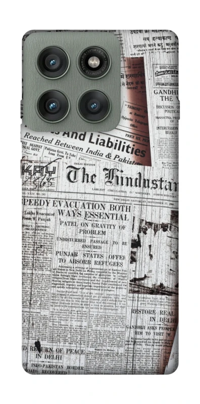 Чехол на Motorola Edge 60 Pro Газеты фото 1 из 1