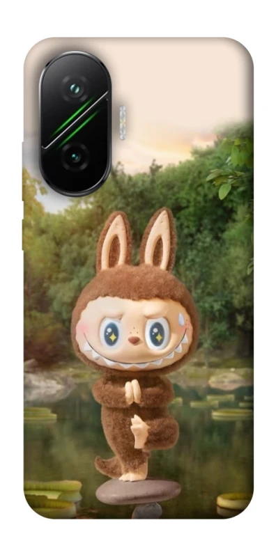 Чохол на Xiaomi Poco F7 Labubu Yoga фото 1 з 1