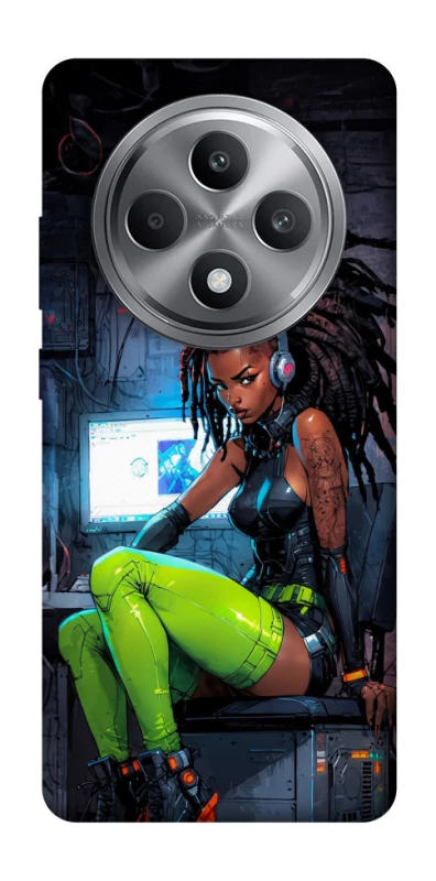Чохол на Oppo Reno 12 F 4G Cyber girl фото 1 з 1