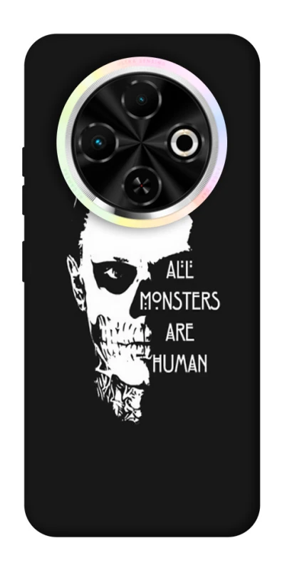 Чохол на TECNO Spark 30C All Monsters are Human фото 1 з 1