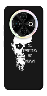 Чохол на TECNO Spark 30C All Monsters are Human фото 1 з 1