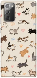 Чехол на Samsung Galaxy Note 20 Cat style ver.2 фото 1 из 1