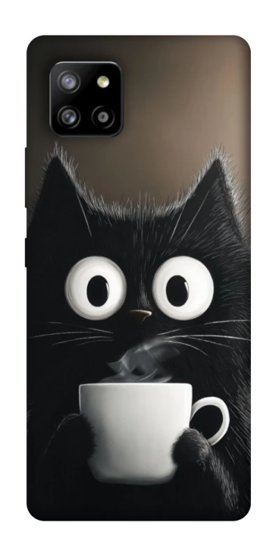 Чехол на Samsung Galaxy A42 5G morning cat фото 1 из 1