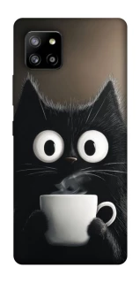 Чехол на Samsung Galaxy A42 5G morning cat фото 1 из 1